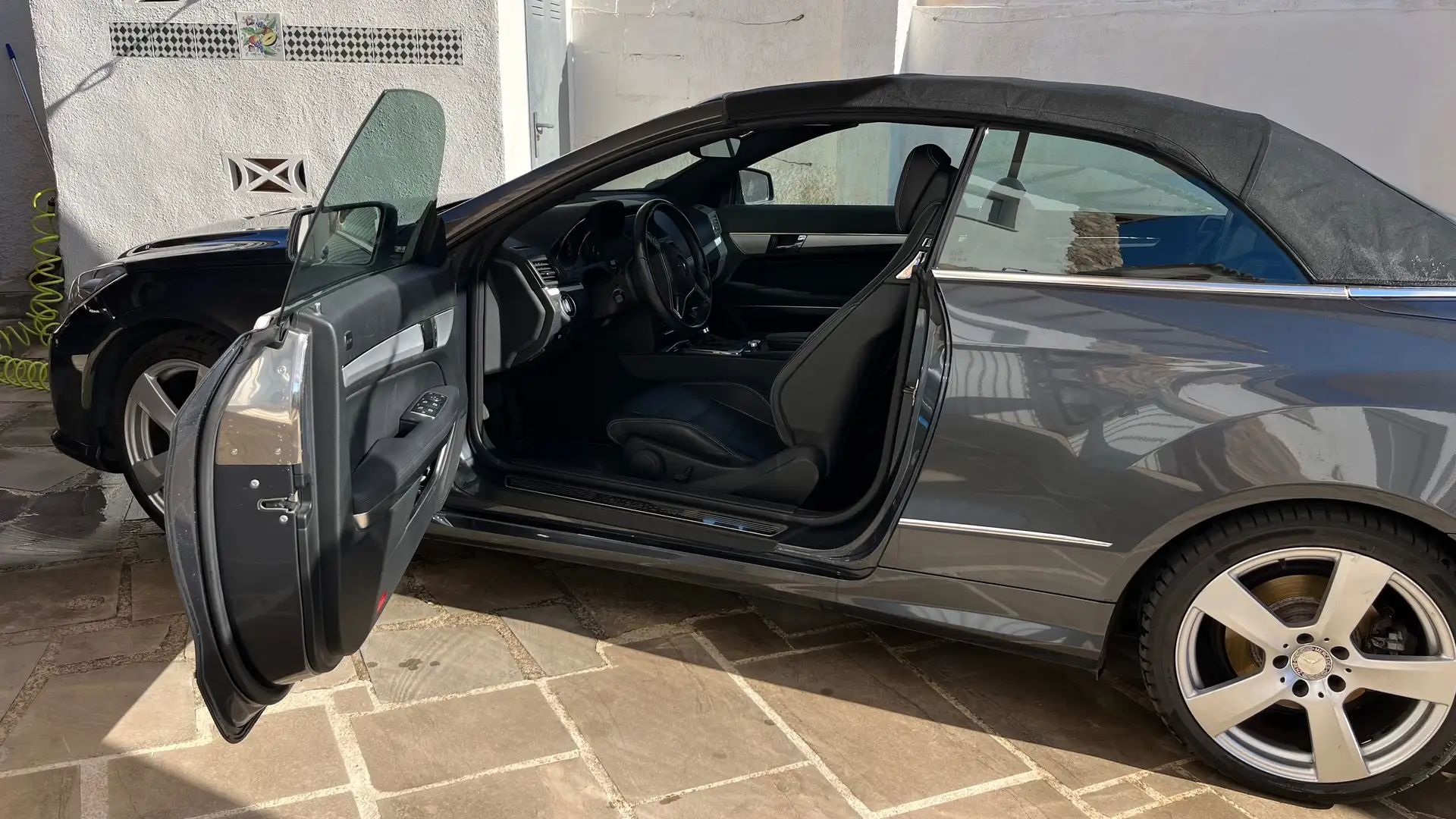 Mercedes-Benz E 220 E Cabrio 220CDI BE 7G Plus Gris - 1