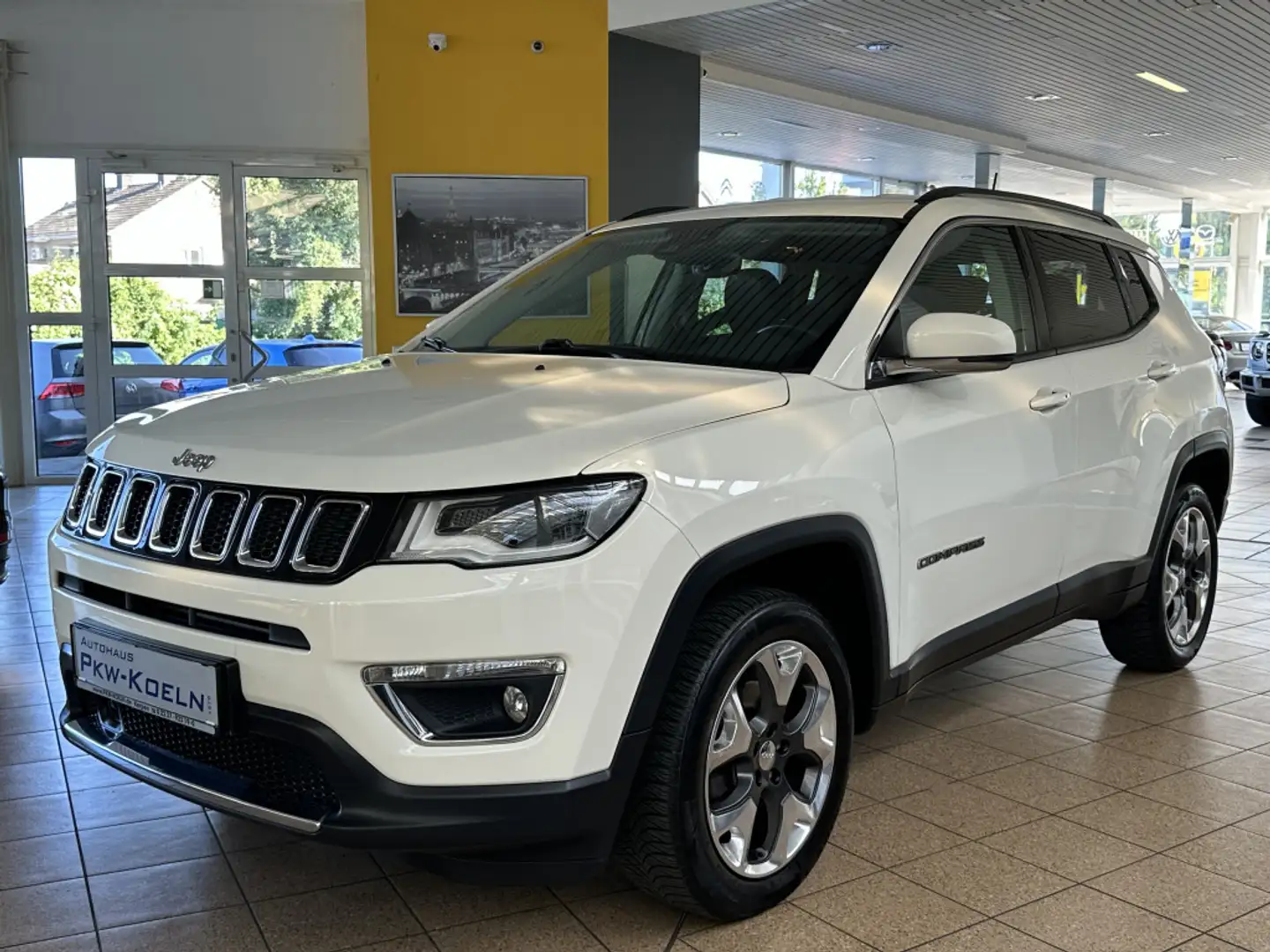 Jeep Compass 1.4 Limited 4WD *NAVi*KEYLESS*LEDER*PTS* Blanco - 1