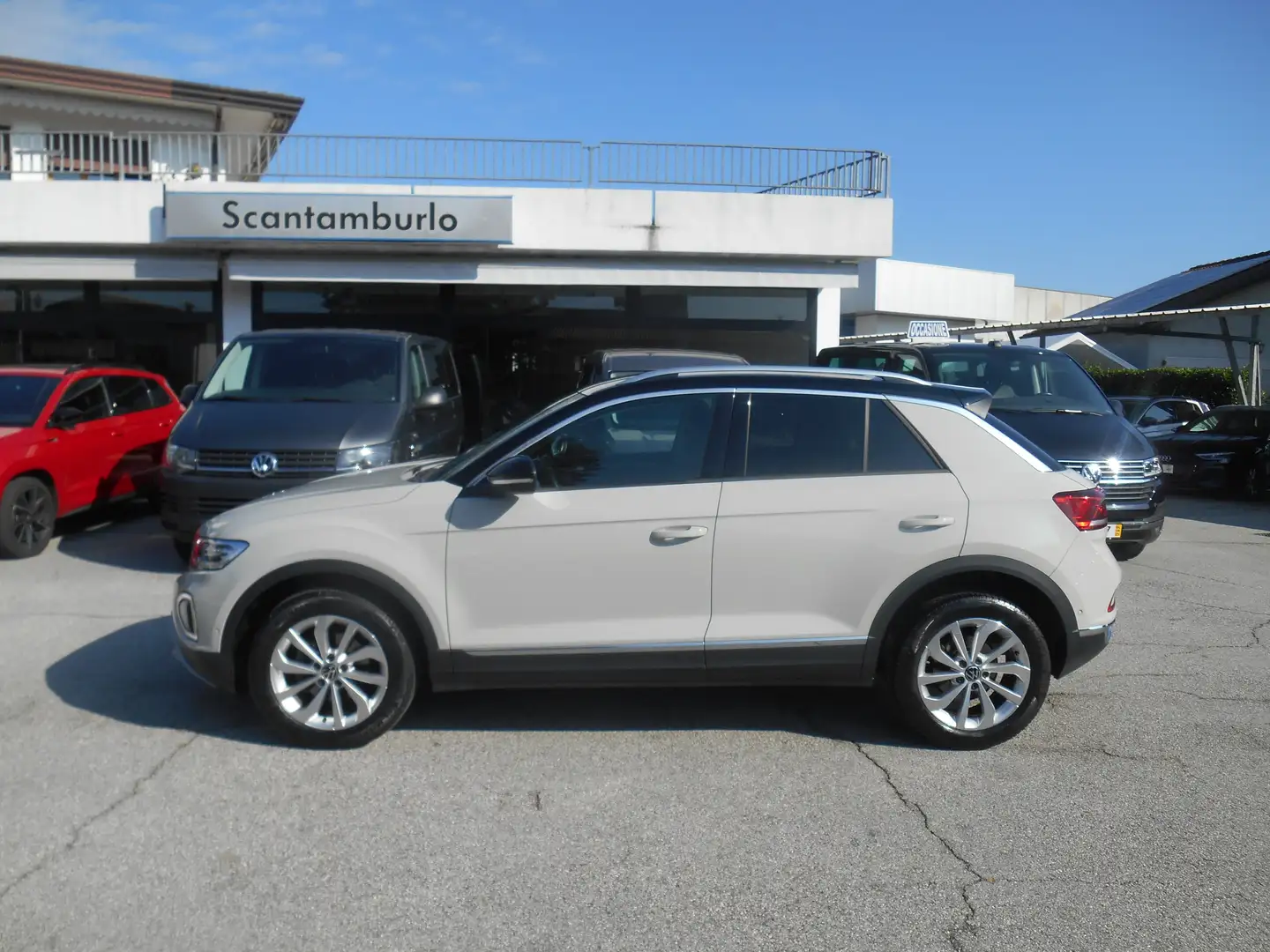 Volkswagen T-Roc T-Roc 1.5 tsi Style dsg Gris - 1