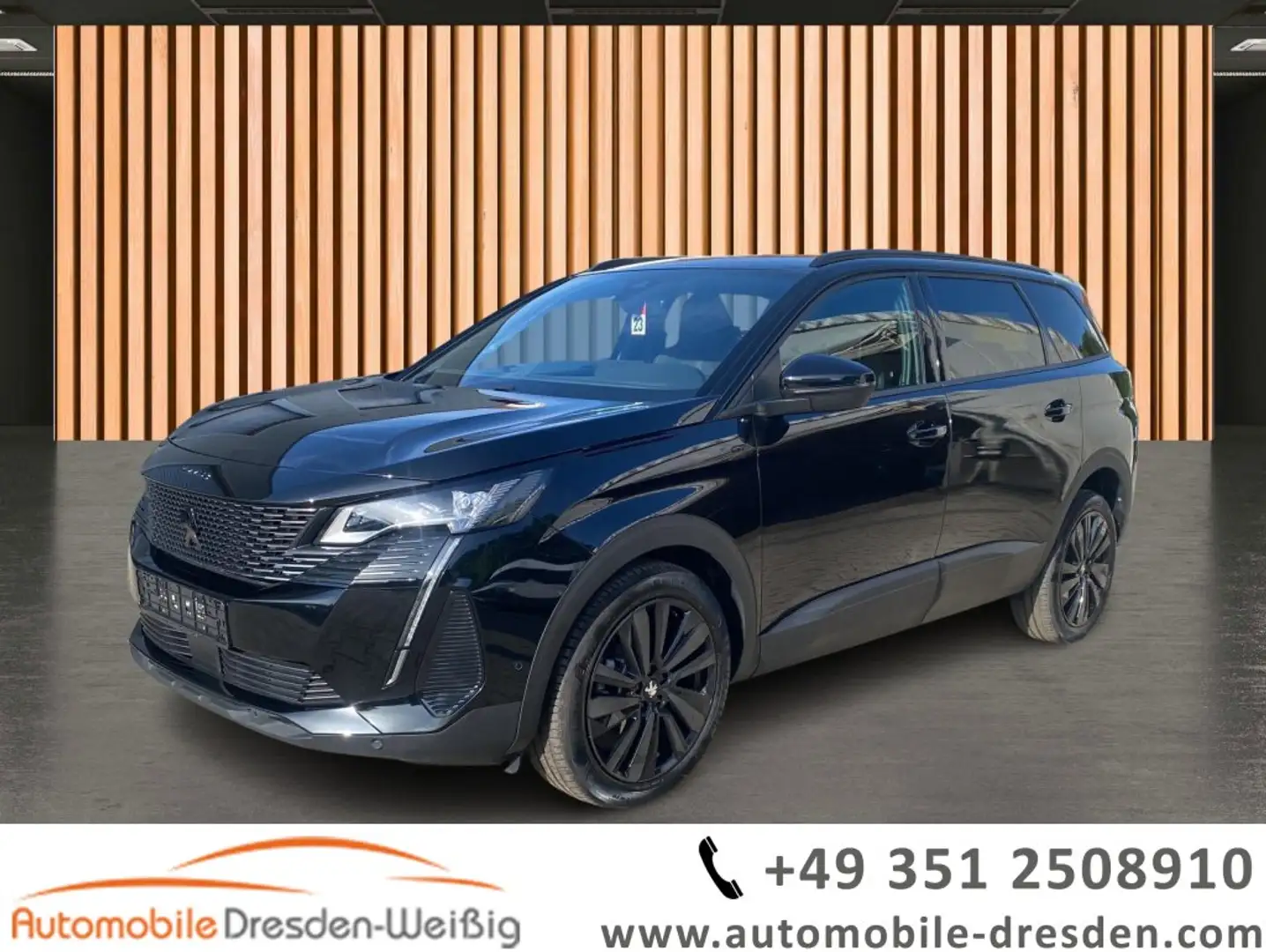 Peugeot 5008 GT Facelift*Navi*ACC*Kamera*7Sitze* Siyah - 1