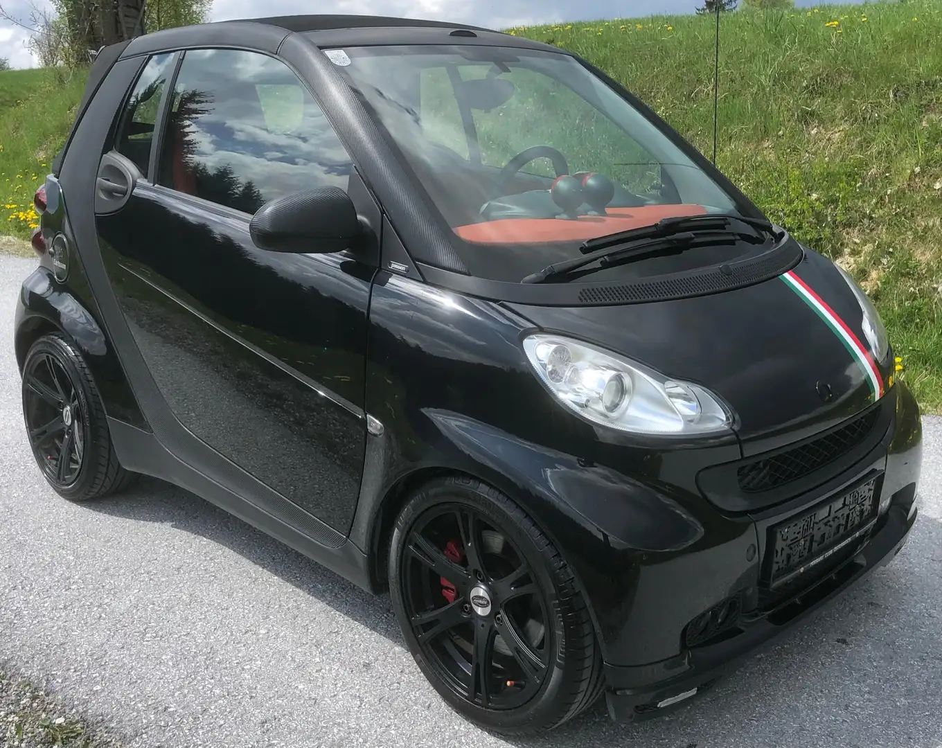 smart forTwo cabrio passion Carlsson  CDI Schwarz - 2