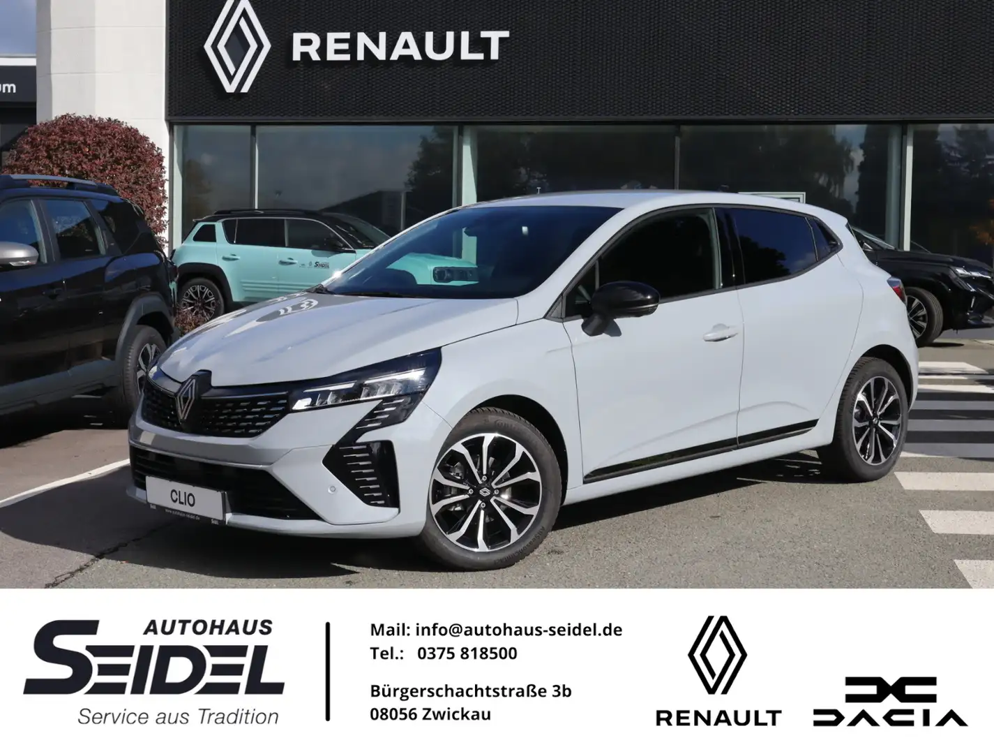 Renault Clio Techno TCe 90 City & Winterpaket, Allwetter Grau - 1