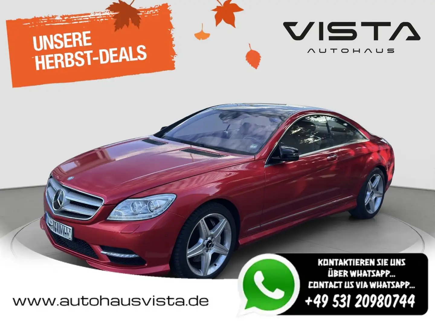 Mercedes-Benz CL 500 Coupe AMG*LEDER*MASSAGE*NACHTS.*AIRMATIC* Schwarz - 1