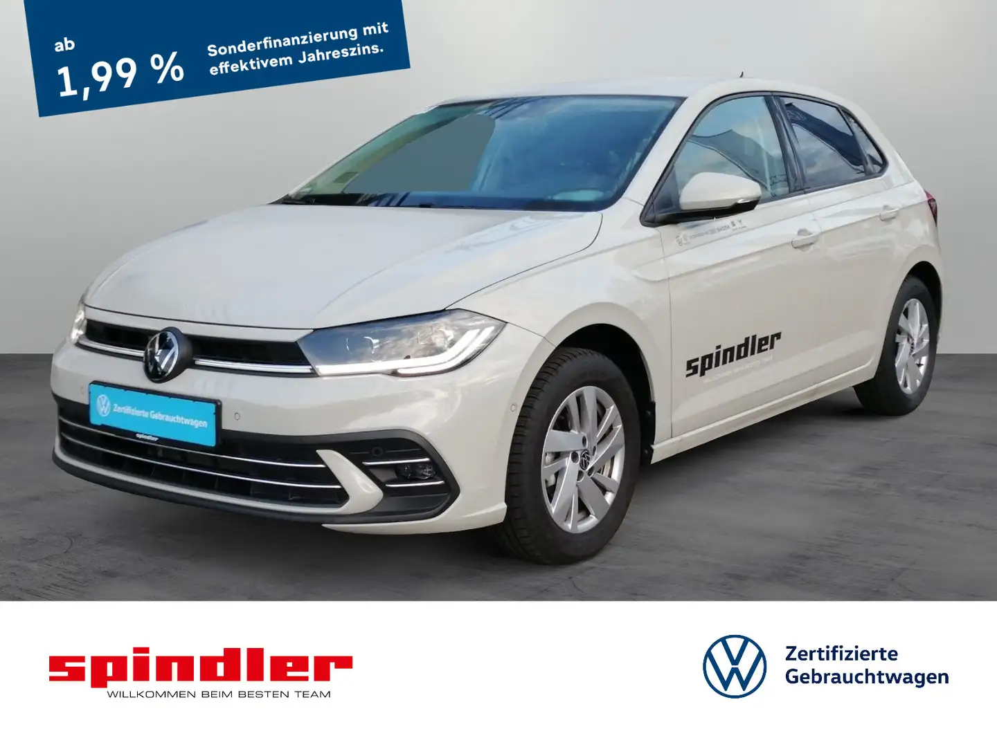 Volkswagen Polo Style 1.0 TSI / IQ.DRIVE, Matrix, RFK, SHZ Grau - 1