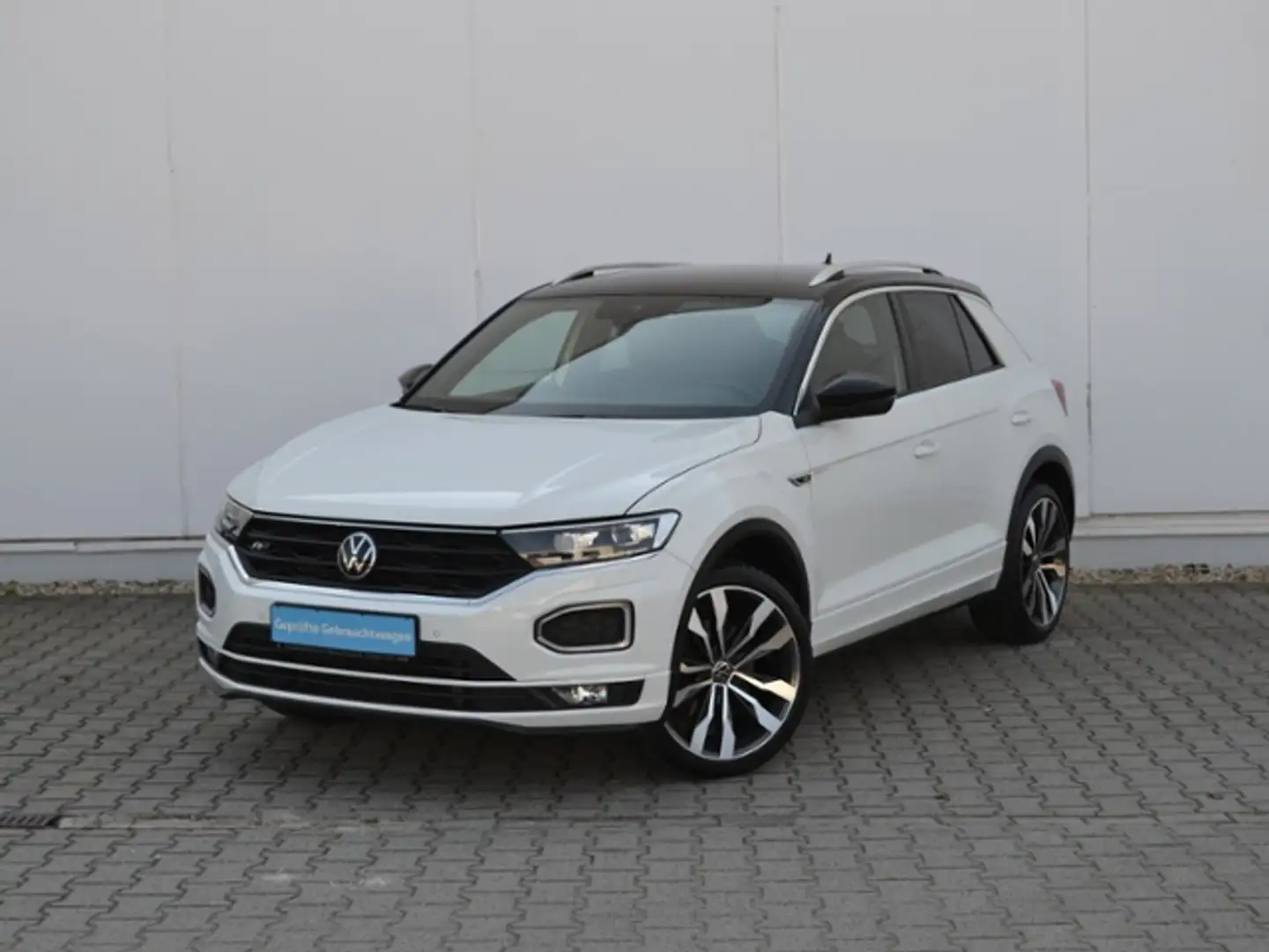 Volkswagen T-Roc Sport 2.0 TDI DSG R-Line AHK/19-ZOLL/LED/NAVI+VZE Weiß - 2