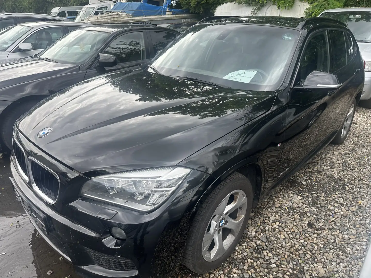 BMW X1 18 d xDrive M-SPORT AUTOMATIK PANORAMA ALKANTARA Noir - 1