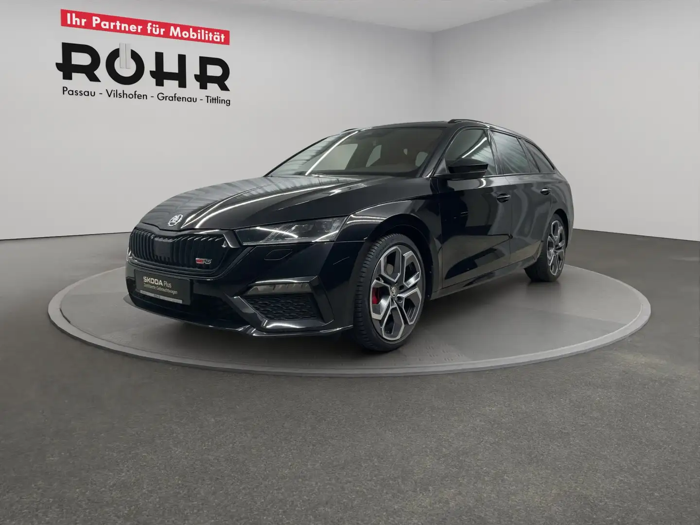 Skoda Octavia Combi RS (AHK.Sitzheizung.Navi) 2.0 TDI 4x4 DSG Schwarz - 2