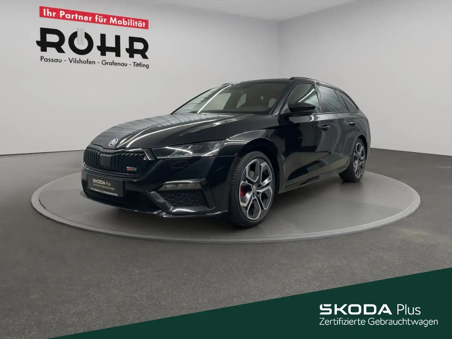 Skoda Octavia Combi RS (AHK.Sitzheizung.Navi) 2.0 TDI 4x4 DSG Schwarz - 1