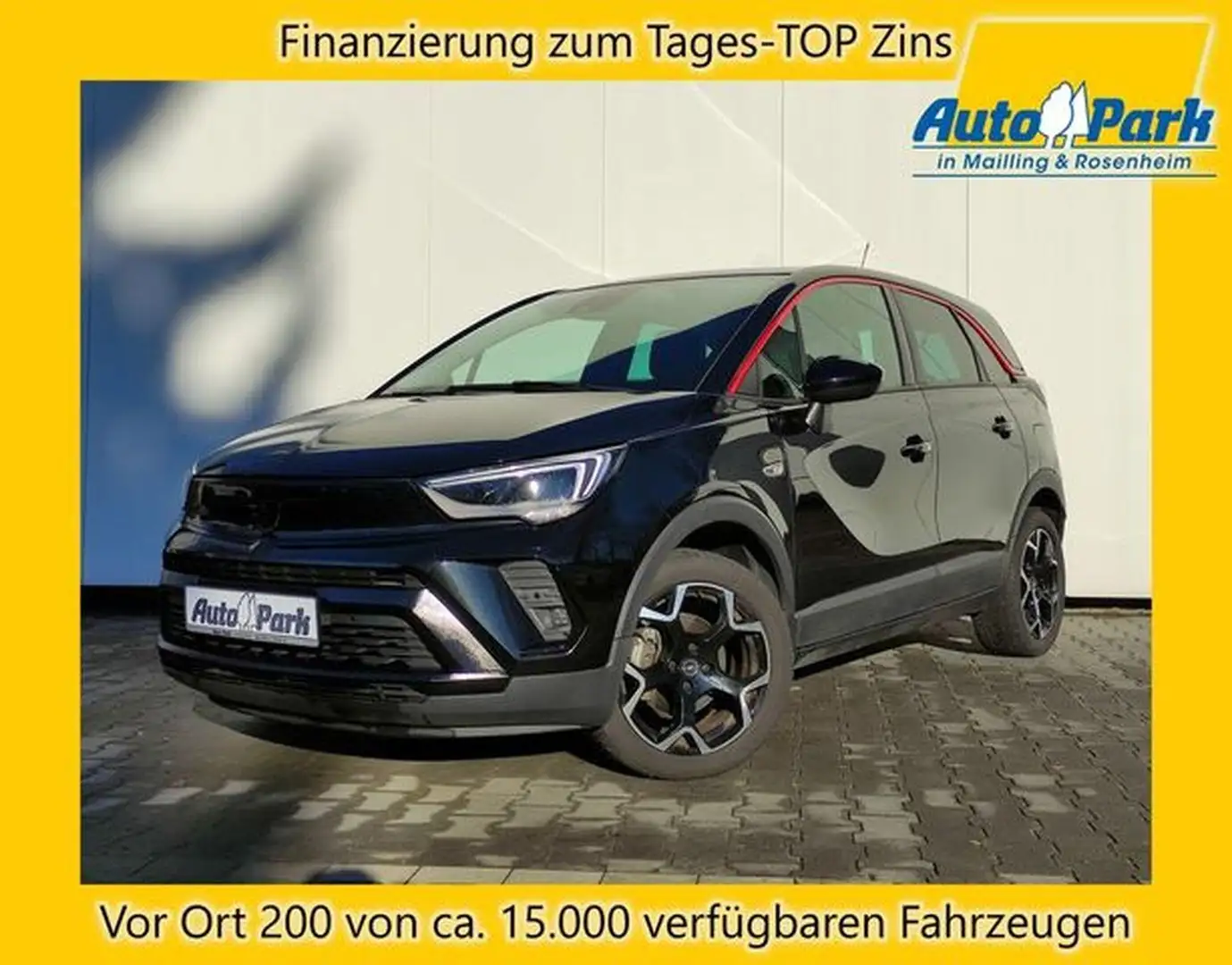 Opel Crossland Aut GS-Line NAVI/APP~LED~SHZ~RFK~DAB Schwarz - 1