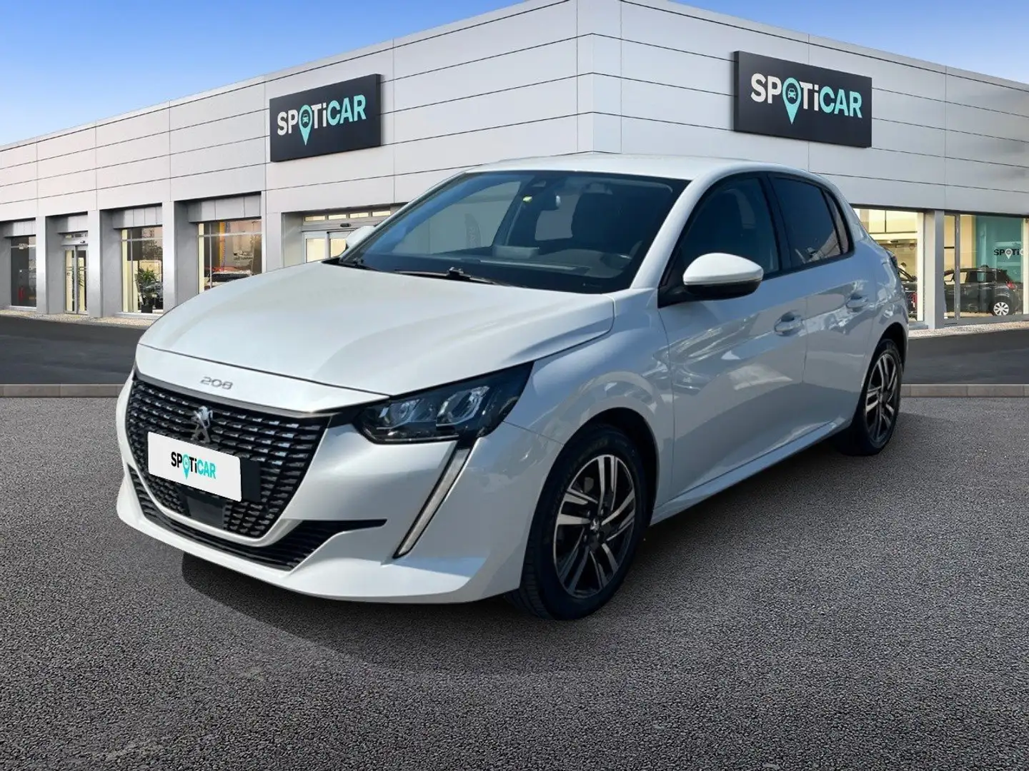 Peugeot 208 Allure Pack PureTech 100 S/S Bianco - 1