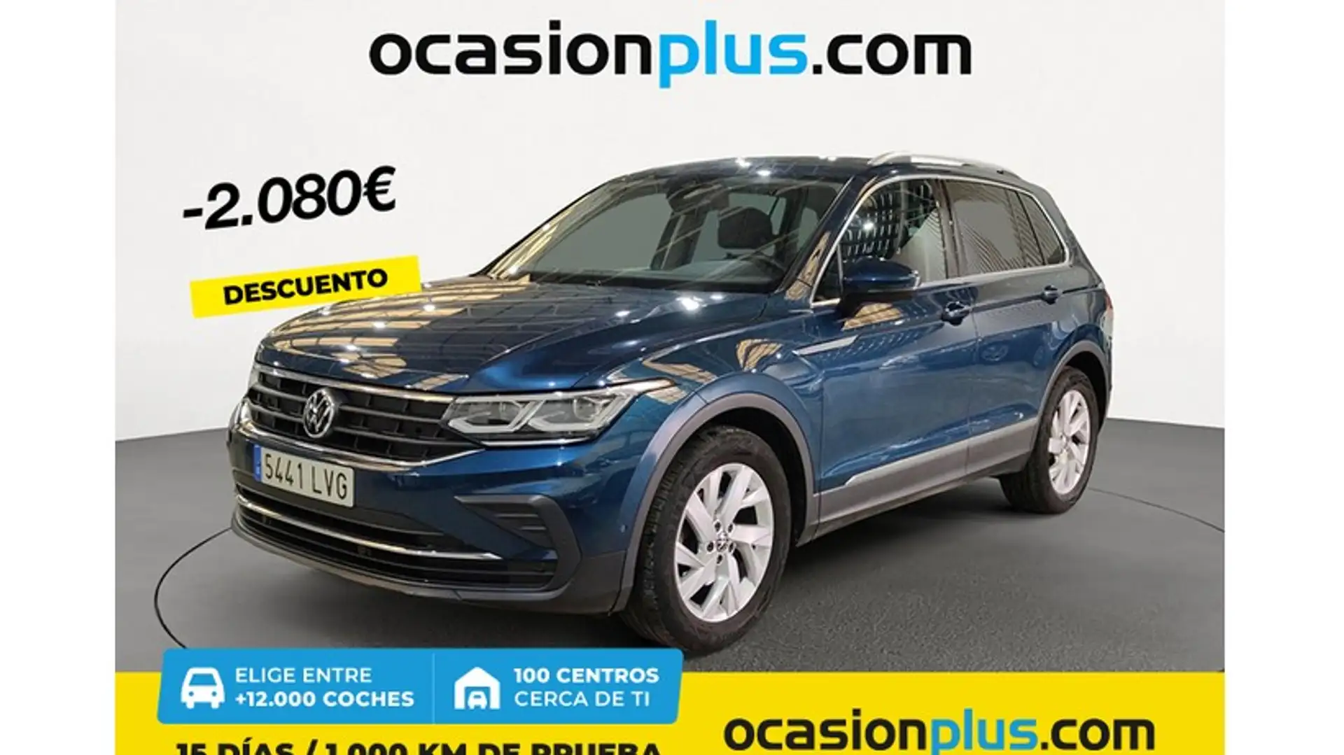 Volkswagen Tiguan 1.5 TSI Life 96kW Azul - 1