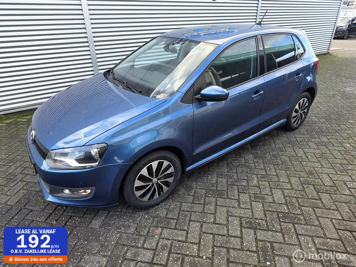 Volkswagen Polo 1.0 Bluemotion Edition AUTOMAAT, 35000 NAP** Bleu - 1