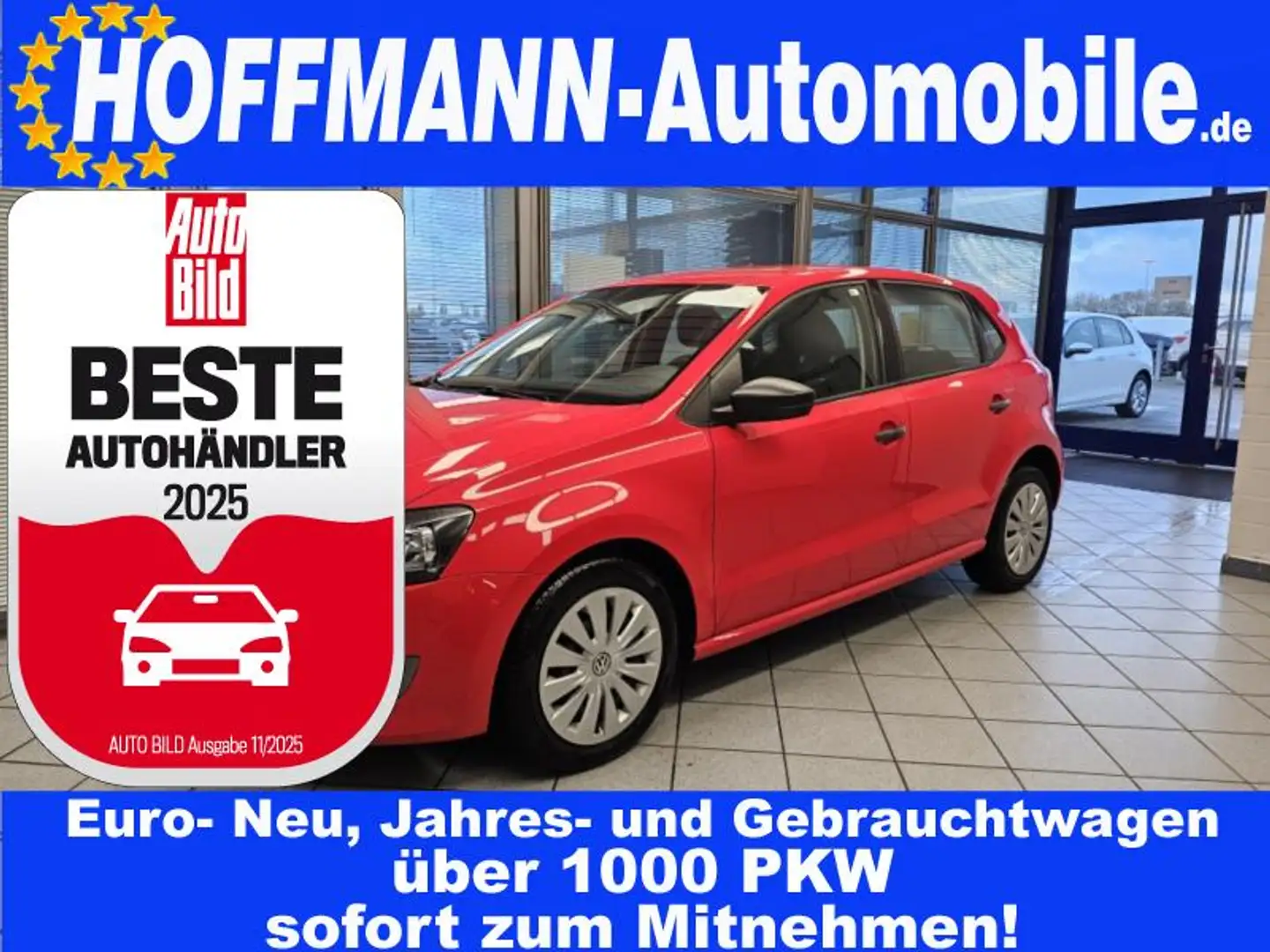 Volkswagen Polo Trendline Tüv 08-2026 Roşu - 1