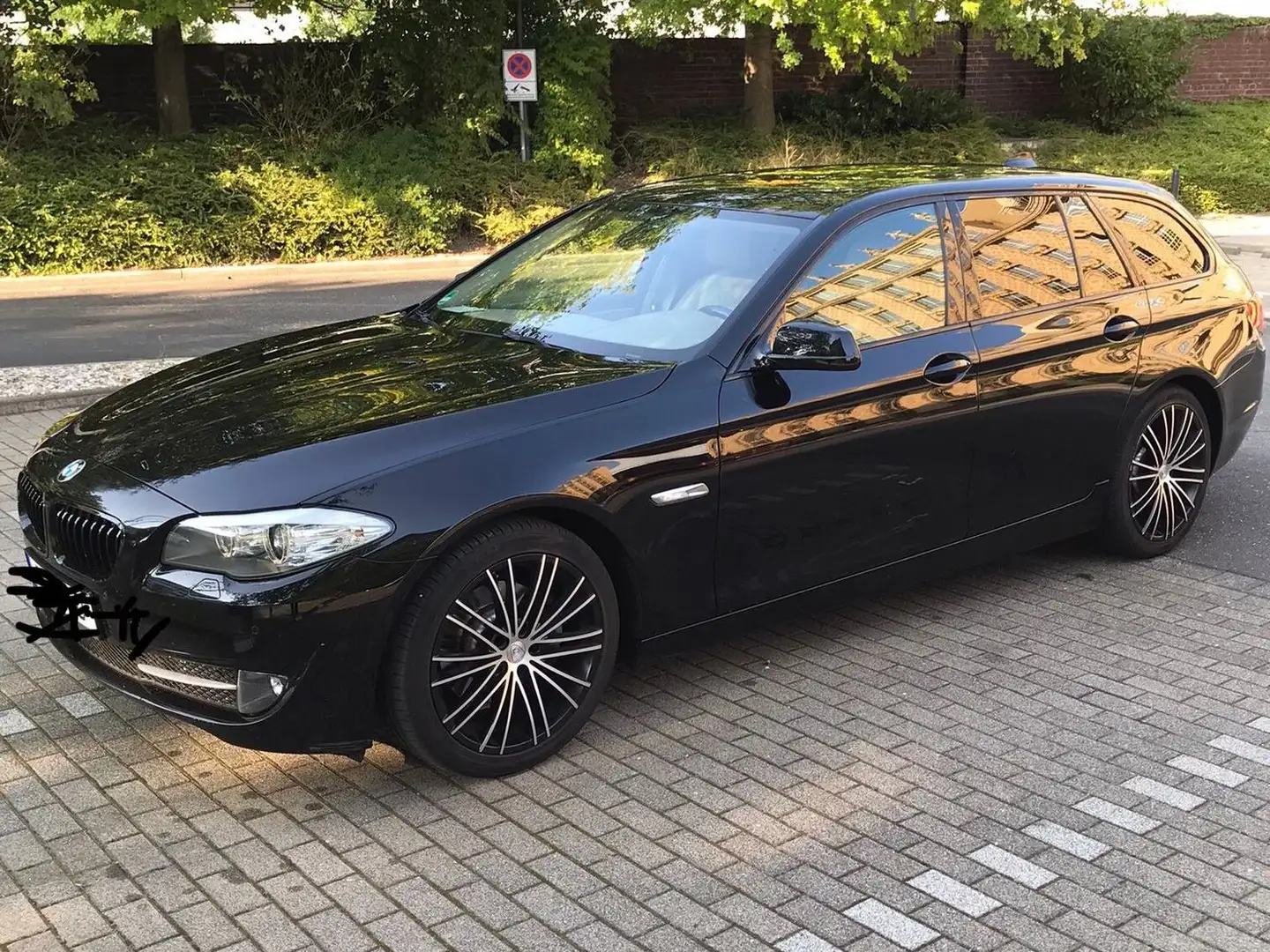 BMW 523 Touring TÜV 2026/11 Vollleder Top Preis Schwarz - 2