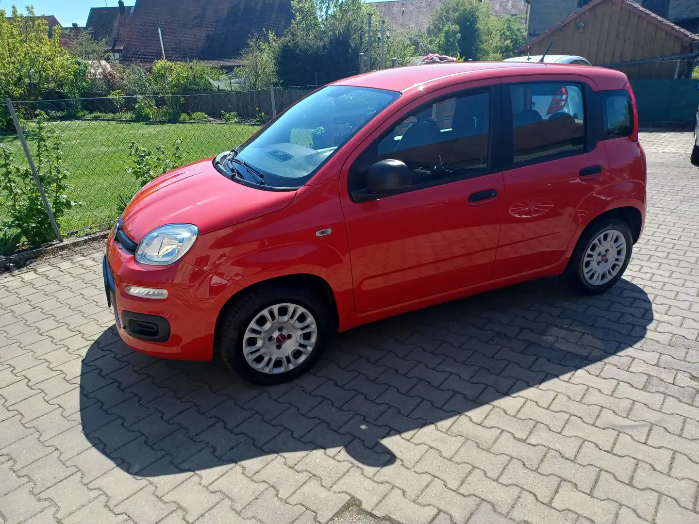 Fiat Panda 1HD, Tüv Neu, ZR u.WP Neu, Scheckheft gep. Rot - 1