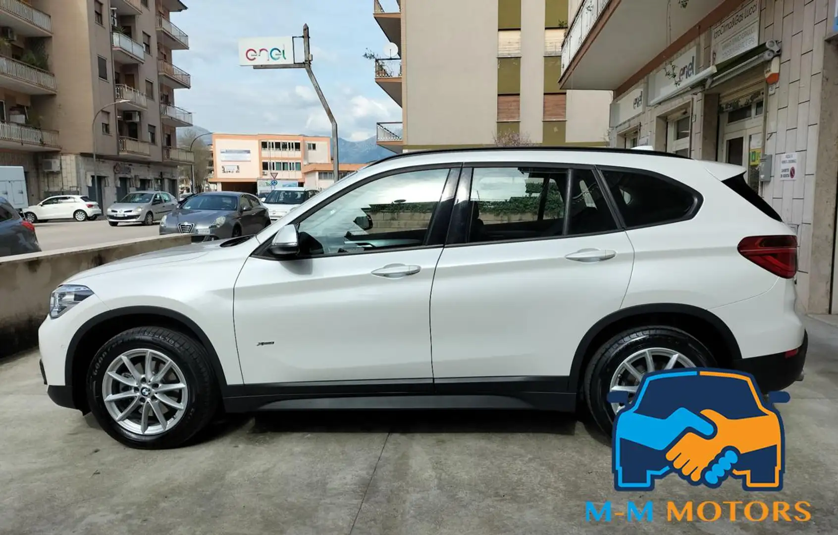 BMW X1 xDrive18d  2.0 150 CV 4X4 KM CERTIFICATI Bianco - 2