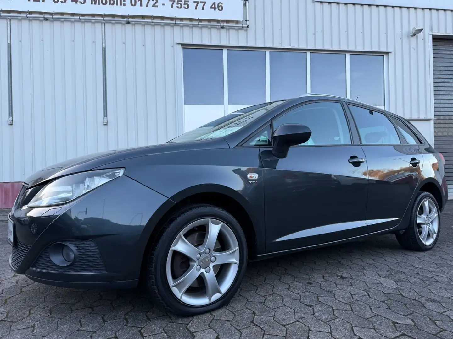 SEAT Ibiza 1,6 TDI 77kW 105PS ST Sport/PDC/SHZ/Tempom Gris - 2