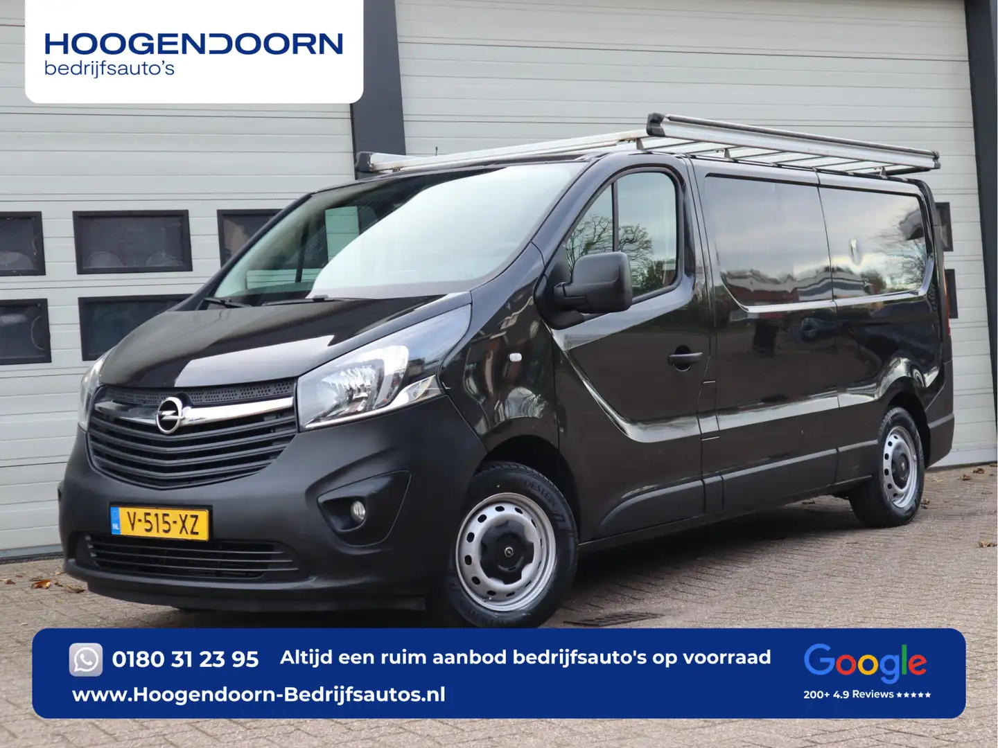 Opel Vivaro 1.6 CDTI 126pk Euro 6 Lang L2 - Trekhaak - Imperia Schwarz - 1