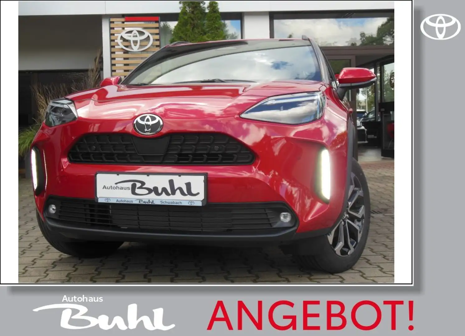 Toyota Yaris Cross Hybrid 130 1.5 VVT-i Teamplayer* m. Safety+Winterp Rouge - 1