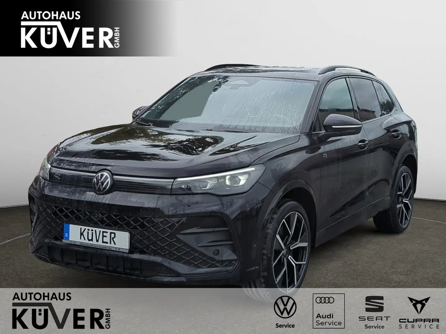 Volkswagen Tiguan R-Line 2.0 TSI DSG 4M+Pano+AHK+Matrix+ACC Schwarz - 1