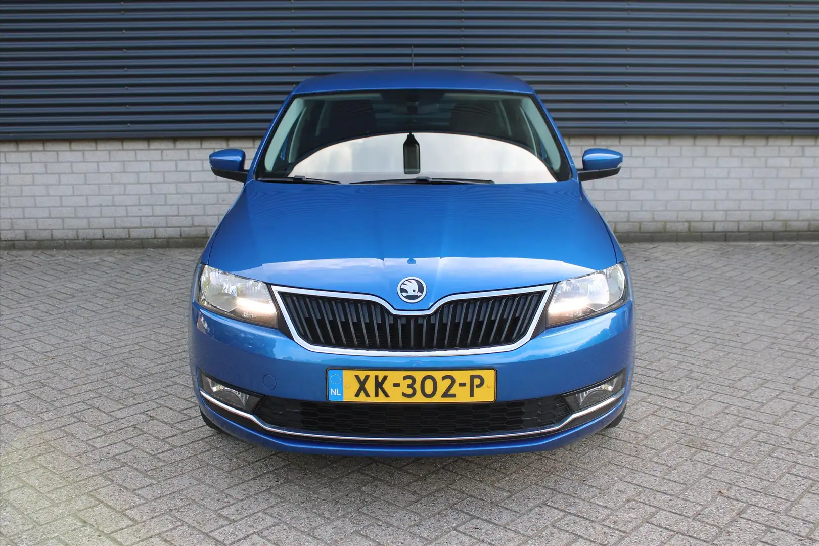 Skoda Rapid/Spaceback Clever 95pk I Climate Control I Navigatie I Cruise Blauw - 2