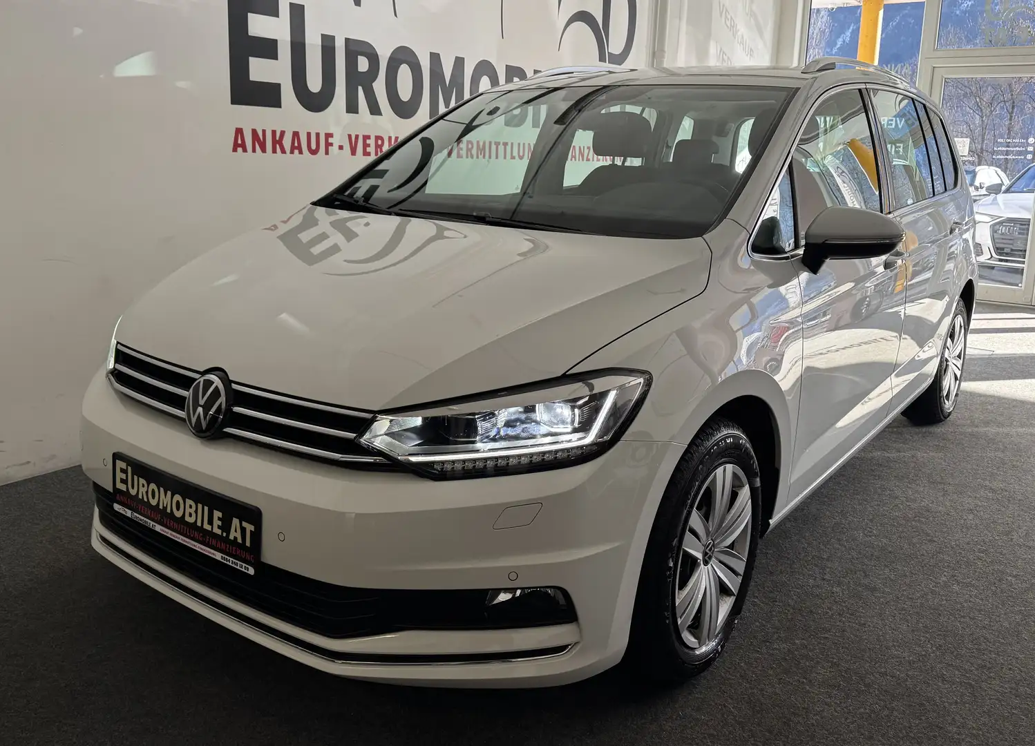 Volkswagen Touran Highline BMT/Start-Stopp 7-SITZER*AHK*LED*AMBIENTE Weiß - 1