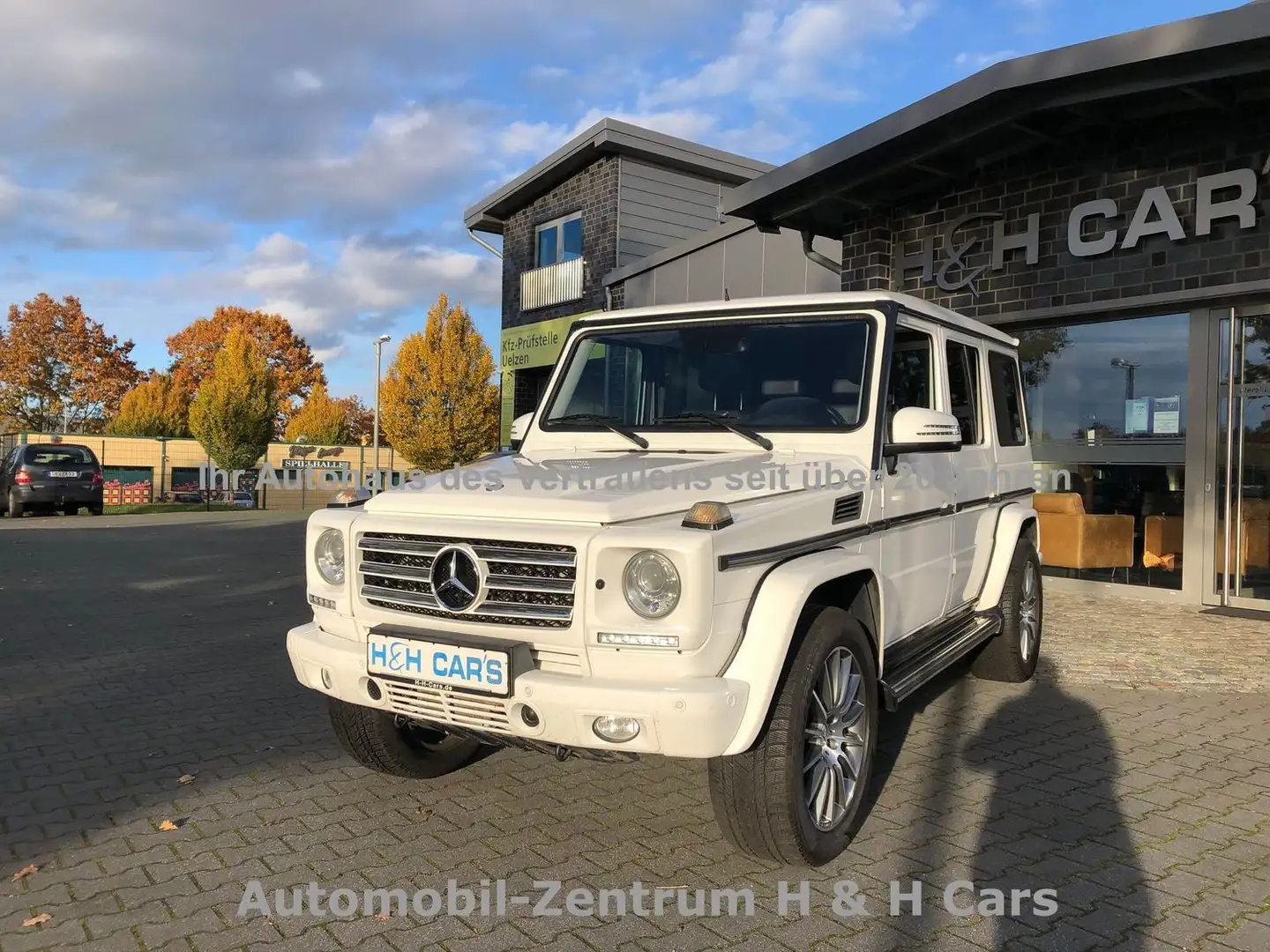 Mercedes-Benz G 350 CDI BT Dist.Sport-Paket Schiebe Standheiz Weiß - 1
