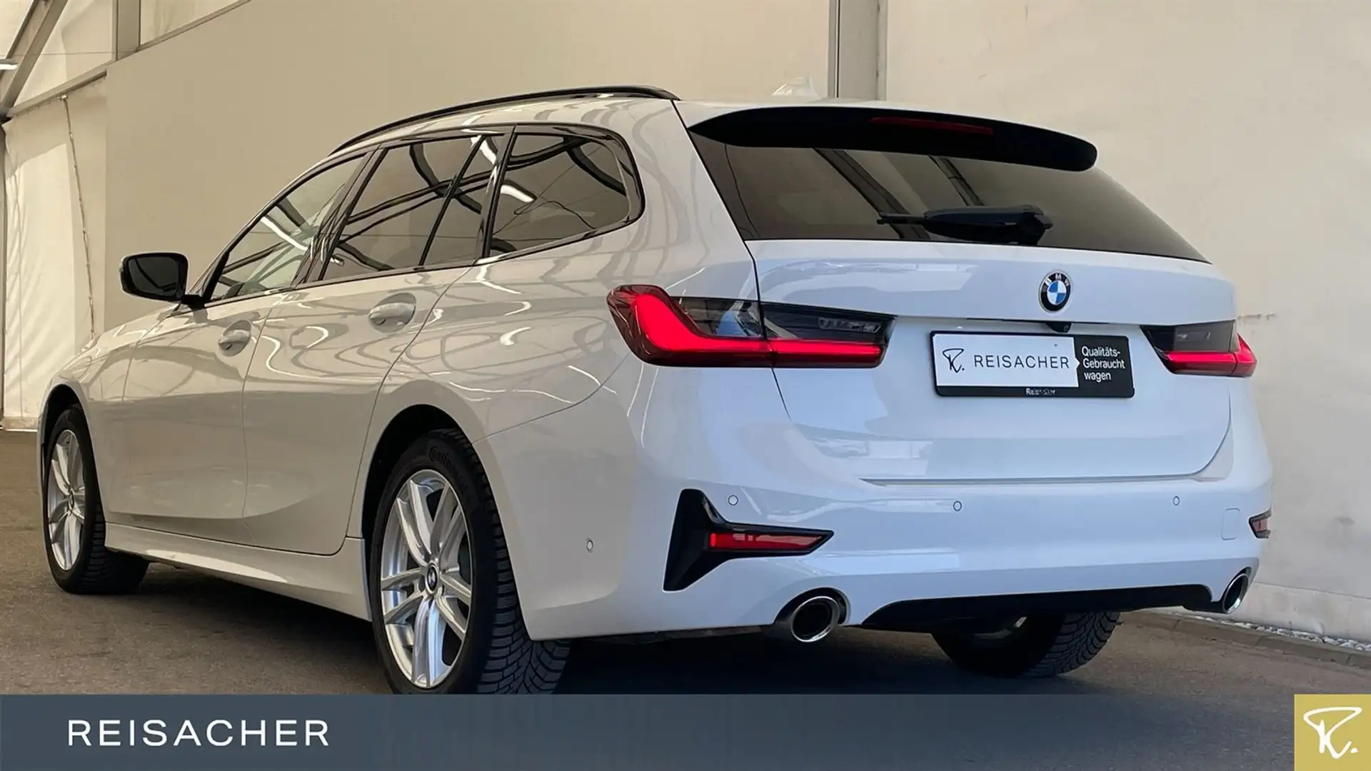 BMW 320 d xDrive Tou A SportLine Laser 360 H&K SHZ 18 Weiß - 2