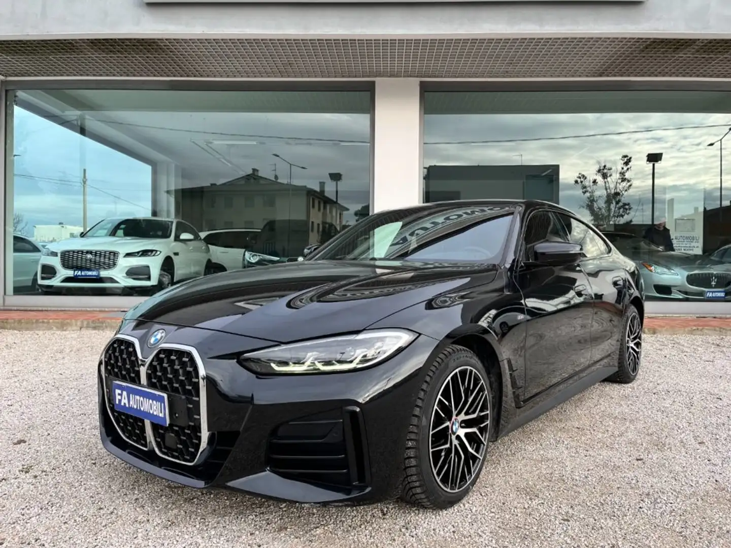 BMW 420 d Gran Coupè 48V Msport Auto Zwart - 2