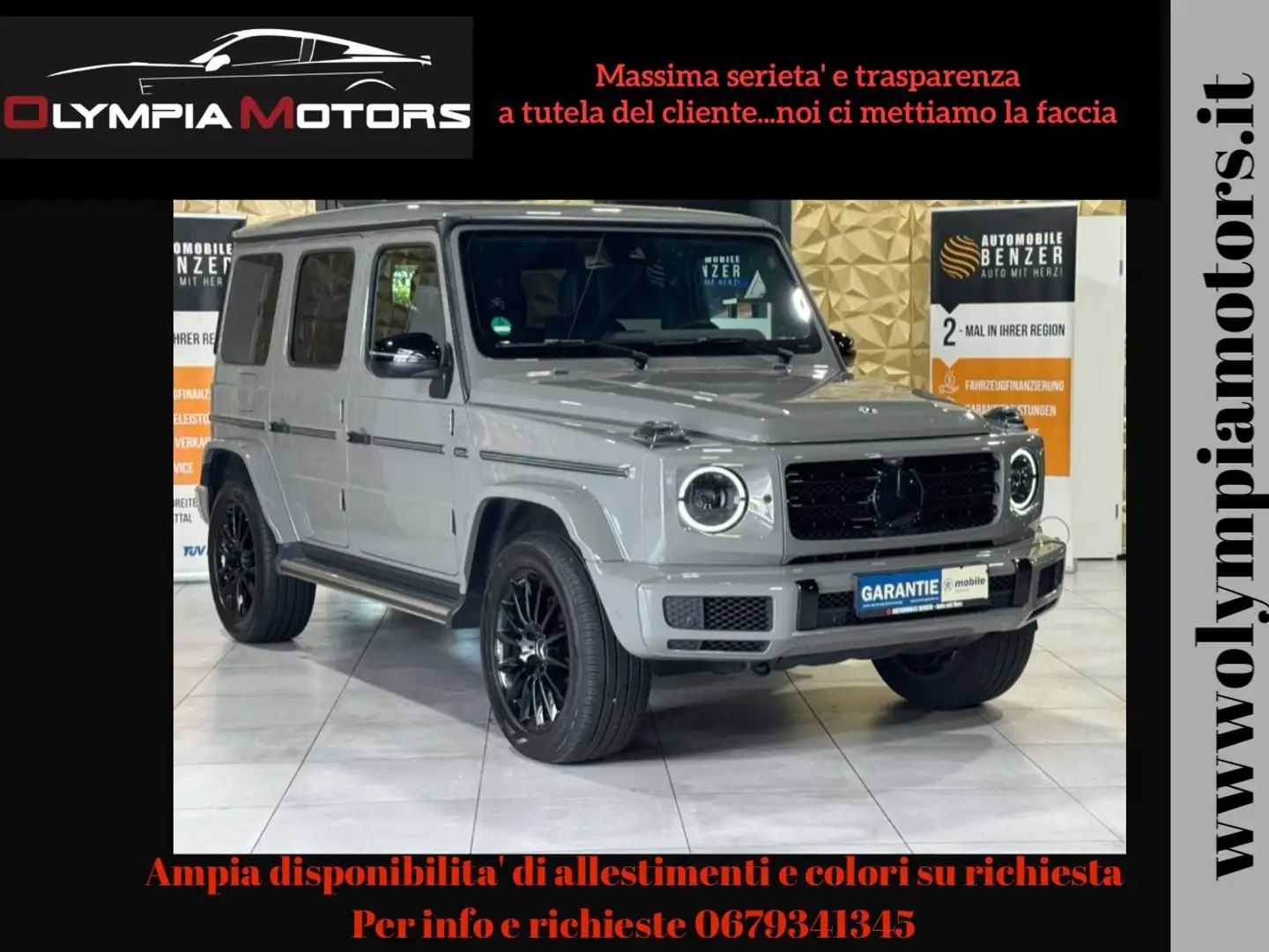 Mercedes-Benz G 400 D AMG 330CV MANUFAKTUR TETTO LED CARBON KAMERA Szürke - 1