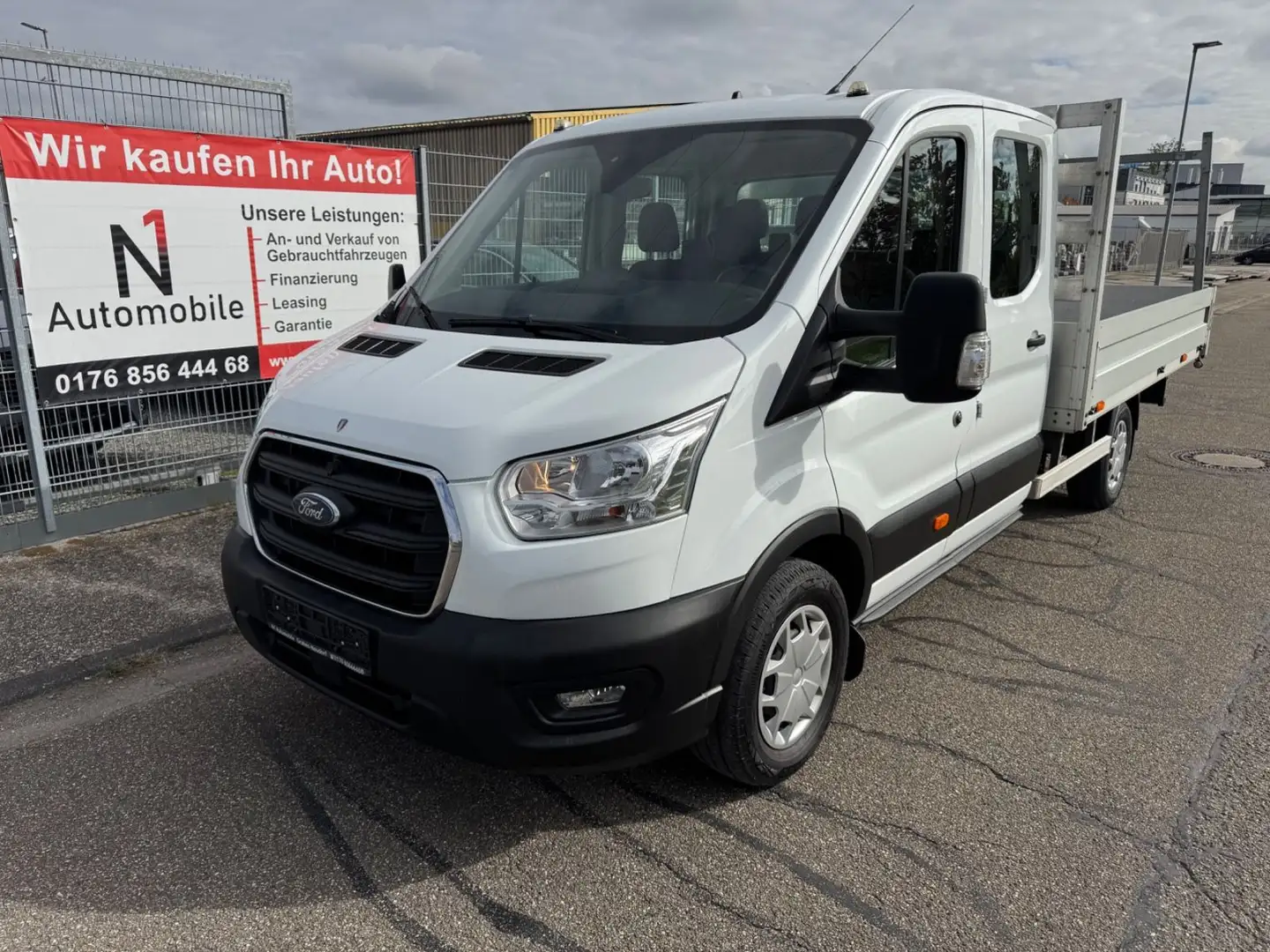 Ford Transit Pritsche 350 L4 Doppelkabine Trend Blanc - 1