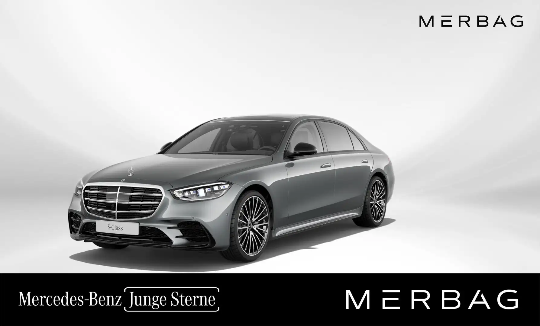 Mercedes-Benz S 450 d 4MATIC Limousine Langversion Grau - 1