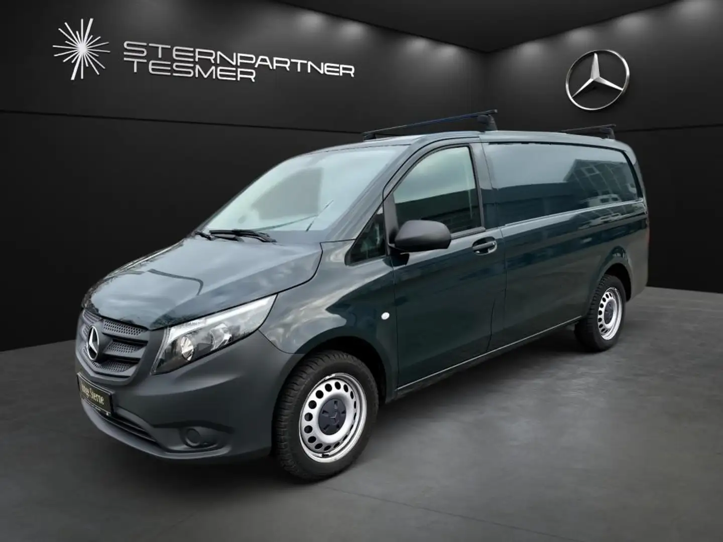 Mercedes-Benz Vito e  111 Kasten Lang Klima+Kamera+Navi zelena - 1