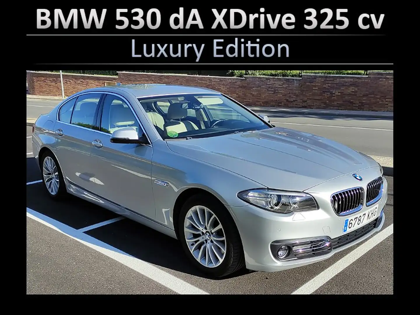 BMW 530 dA · XDrive · 325 cv · Luxury Edition Gris - 1