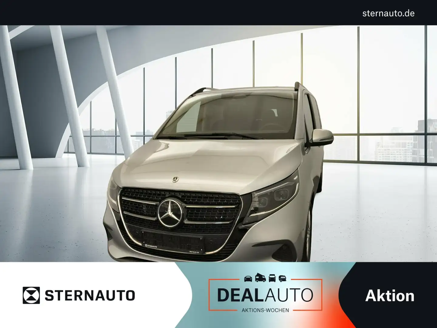 Mercedes-Benz V 220 V 220 d Style/K DISTR. M-BEAM Widescreen AHK  Navi Silber - 1