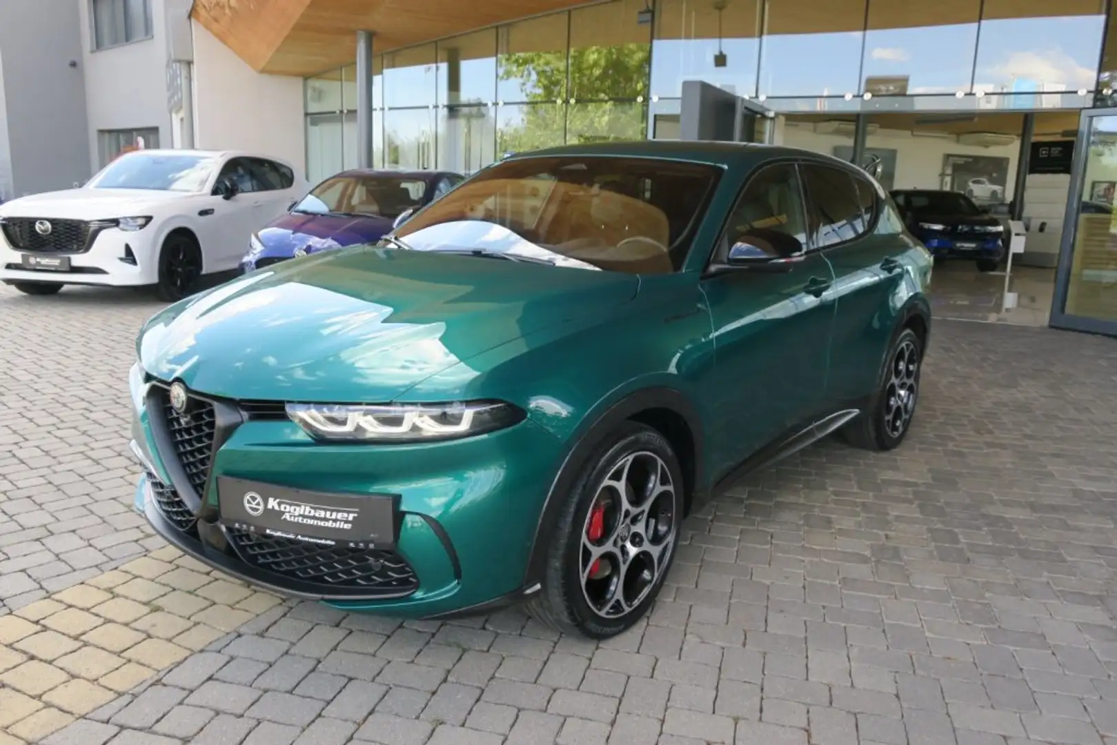 Alfa Romeo Tonale Alfa Tonale AV1 Werksgarantie bis 02.2028  160 Ps ** Grün - 1