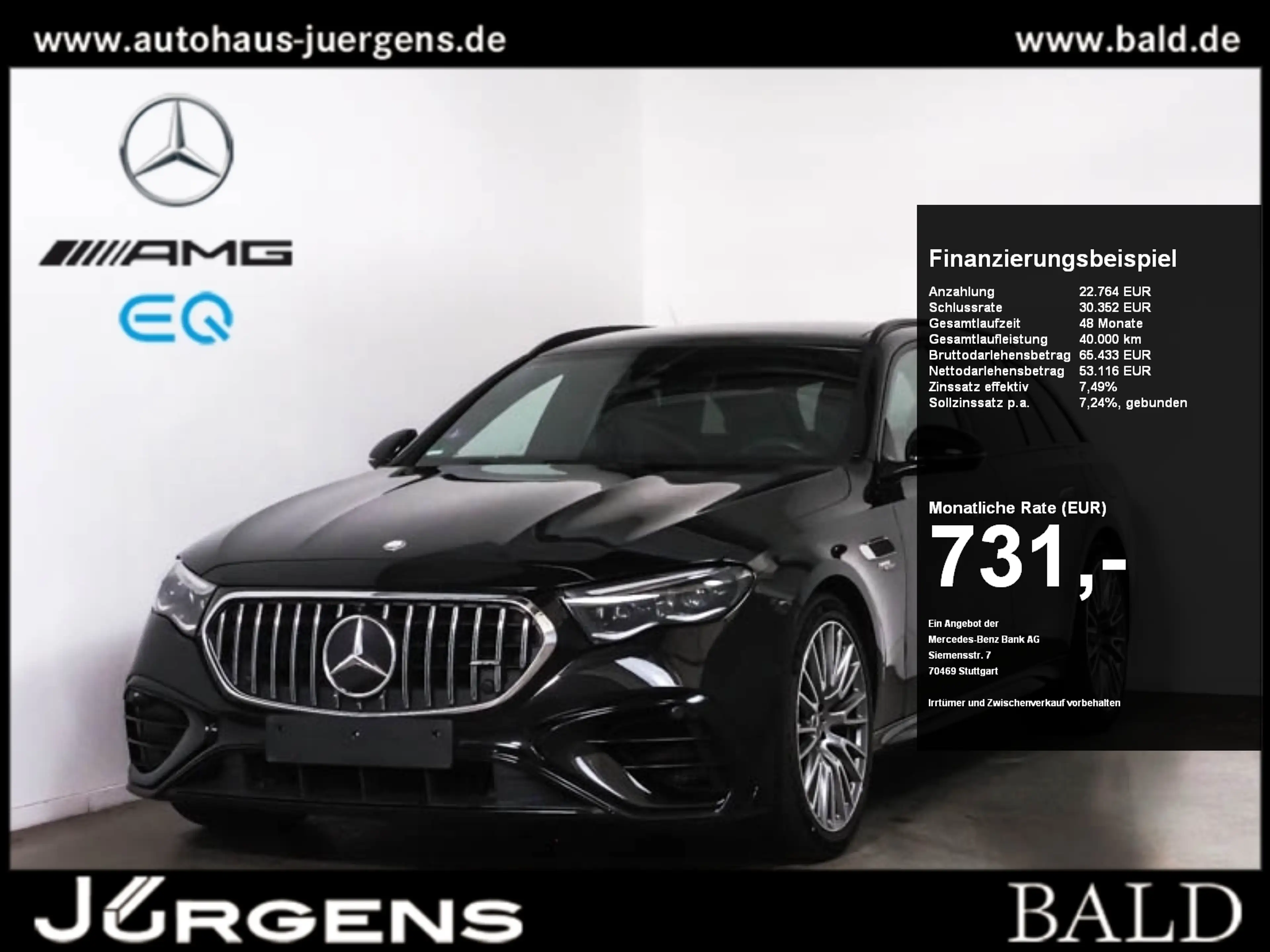 Mercedes-Benz E 53 AMG HYBRID 4M+ T Super/Pano/Burm/AHK/Night