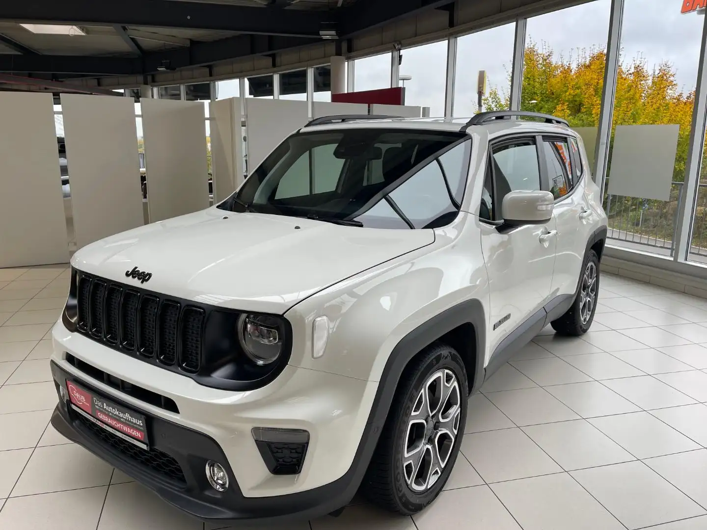 Jeep Renegade 1.3 T-GDI Limited FWD+Navi+Alu+Klima+++ Wit - 2