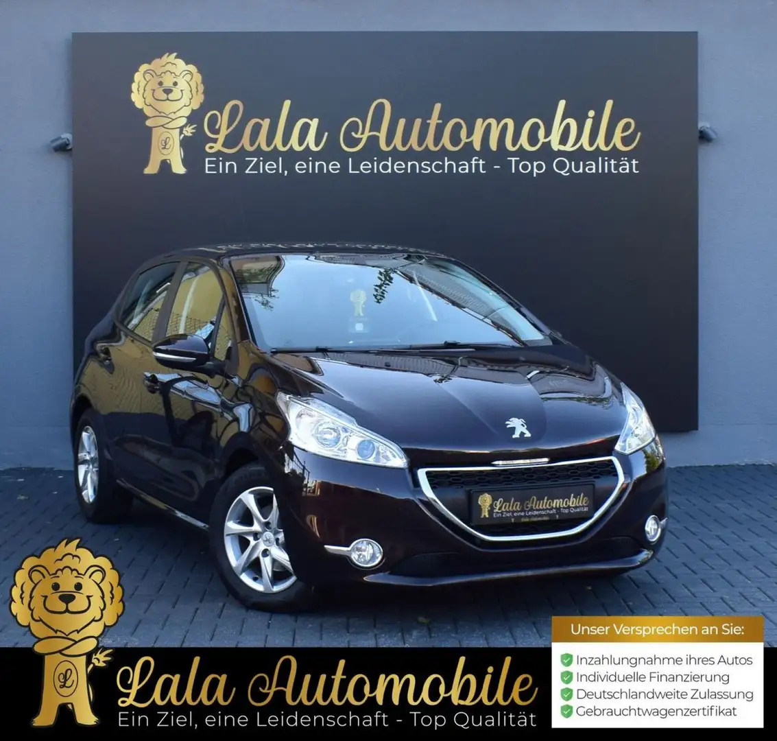 Peugeot 208 1.4 ACTIVE CD PDC 2.HD KLIMA 8-FACH Schwarz - 1