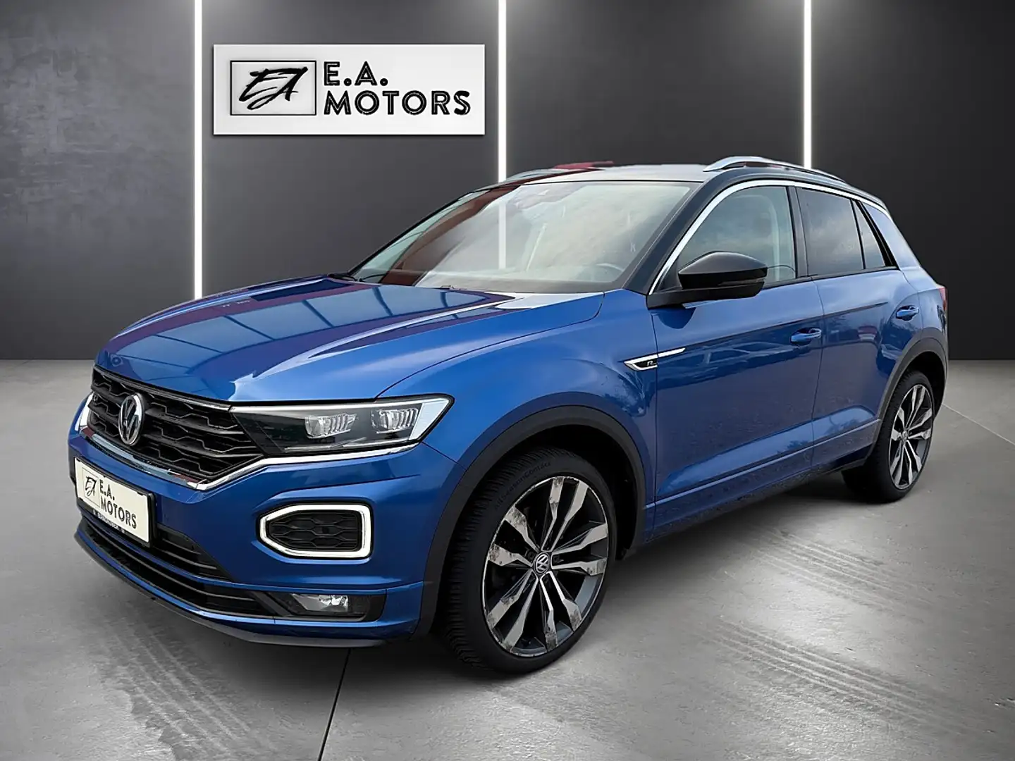 Volkswagen T-Roc 1,0 TSI Design Blau - 1