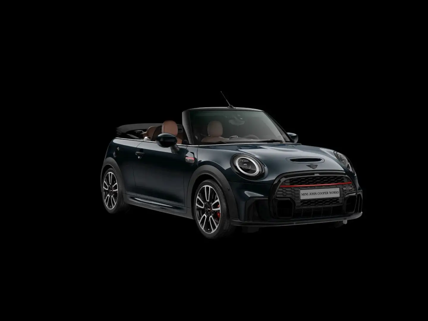 MINI John Cooper Works Cabrio *HUD*Leder*Kamera* Schwarz - 1