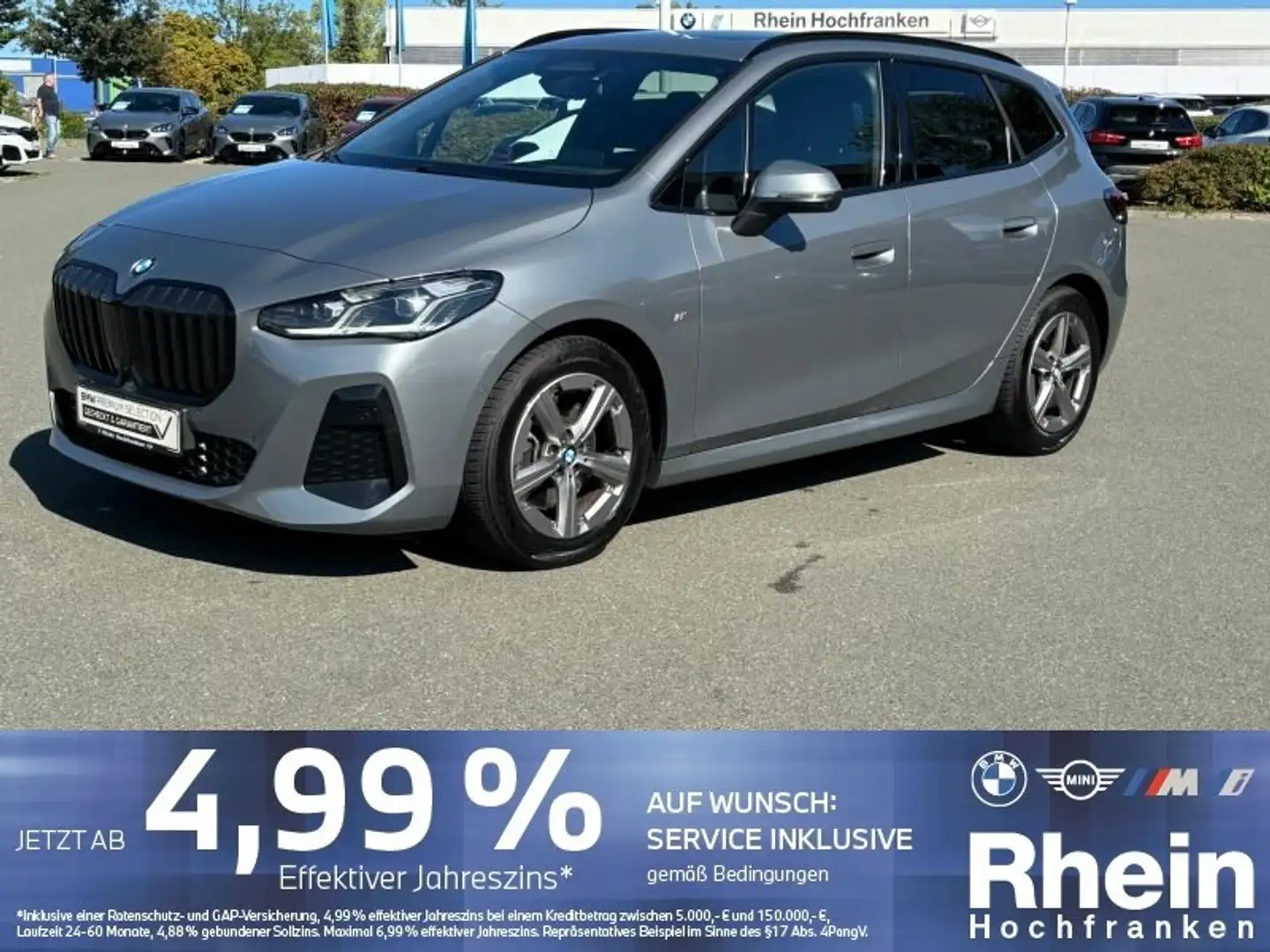 BMW 223 i xDrive Active Tourer M Sport 1000 € AKTION Grau - 2