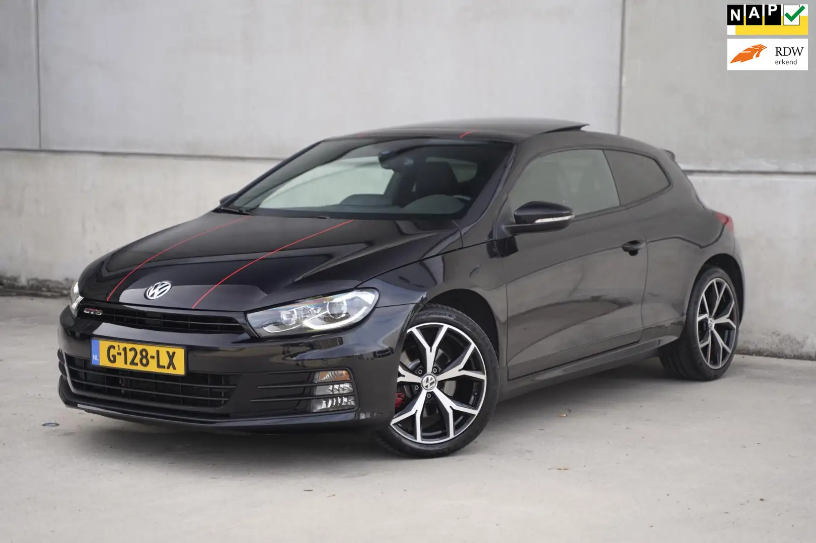 Volkswagen Scirocco 2.0 TSI GTS 220pk DSG Facelift, Panoramadak Noir - 1