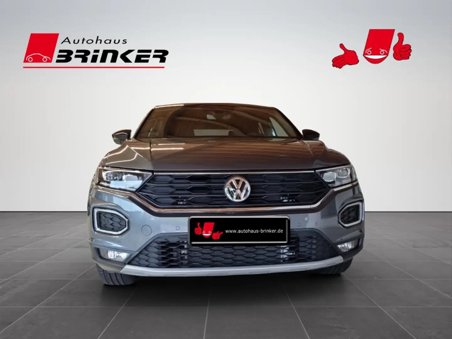 Volkswagen T-Roc Sport 1.5 TSI Digitales Cockpit LED ACC Ambientebe Grijs - 2