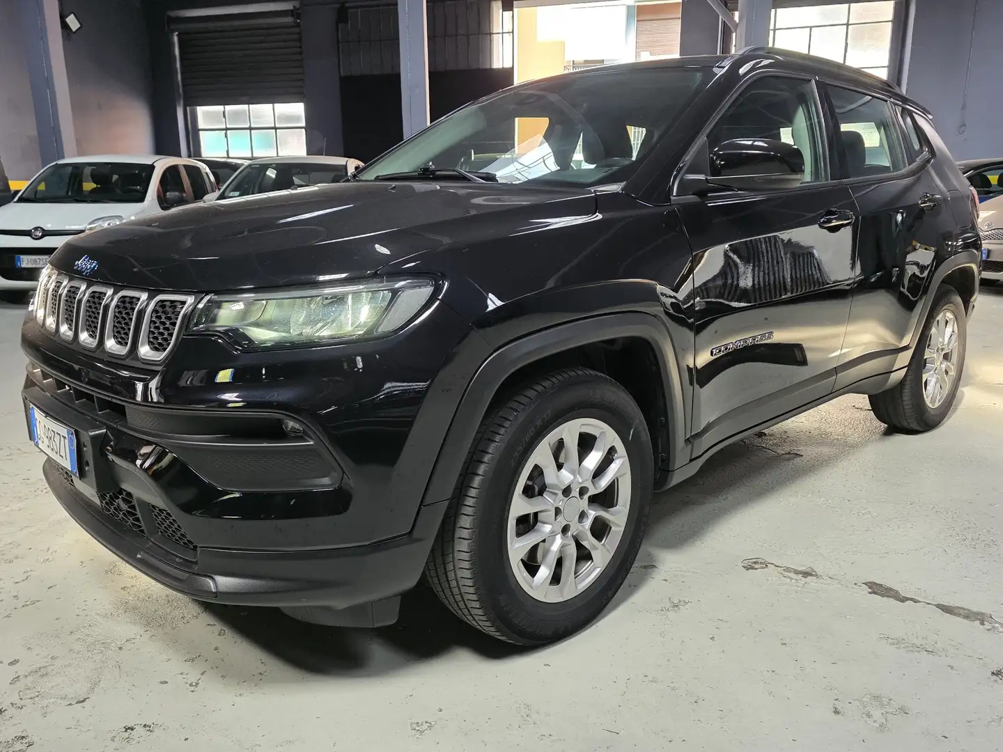 Jeep Compass 1.3 TURBO T4 PHEV LIMITED 4XE PELLE NAVI TELECAMER Nero - 1