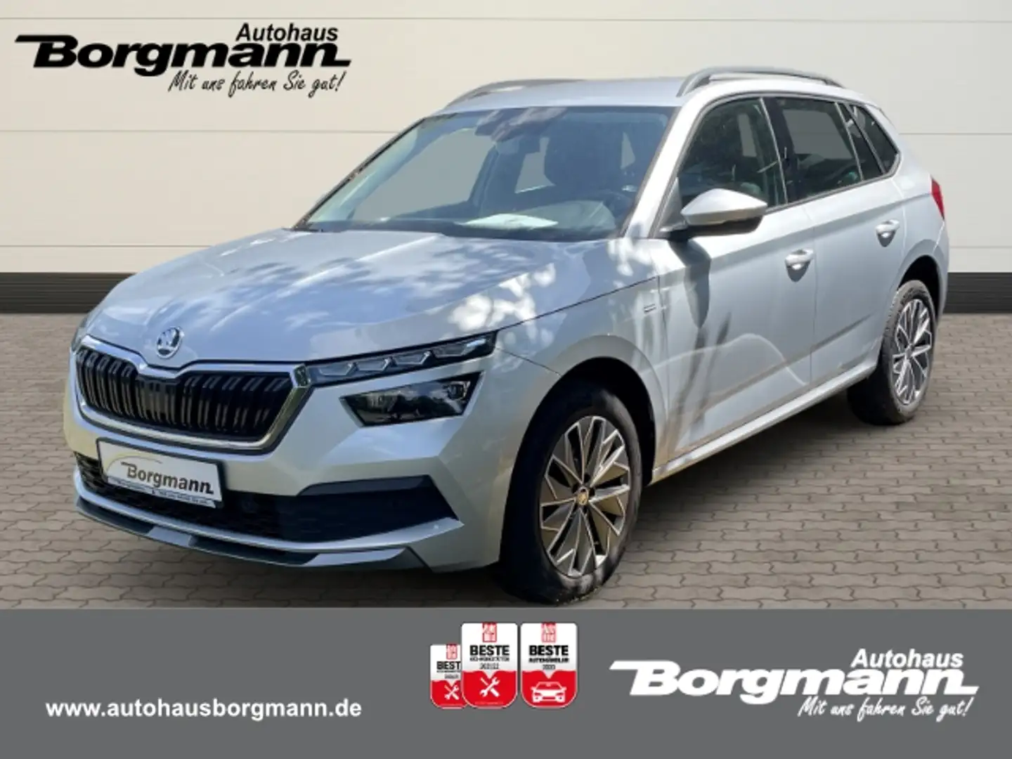 Skoda Kamiq Clever 1.5 Ambition Navi - Rückfahrkamera - Blueto Stříbrná - 1