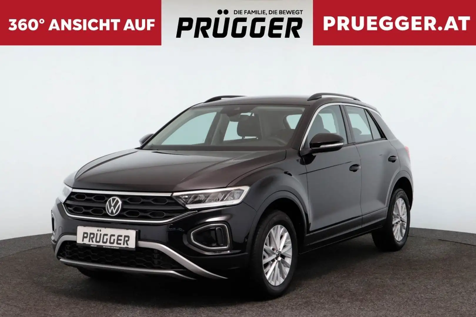 Volkswagen T-Roc 2,0 TDI DSG Life NAVI LED VIRTUAL ACC Schwarz - 1