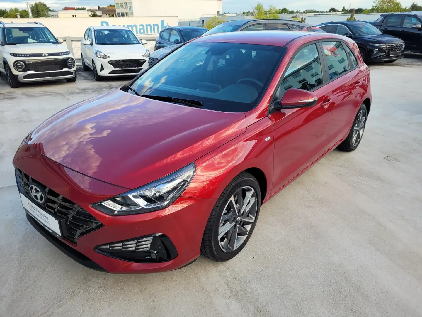 Hyundai i30 1.0 T-GDI Trend Sitzheizung, Android AUto Rood - 2