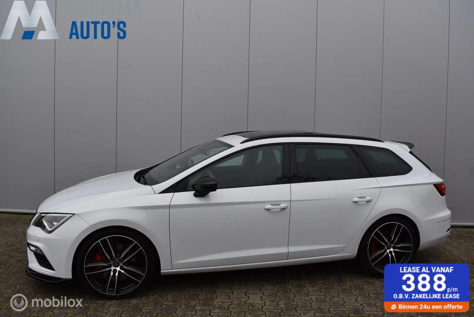 SEAT Leon ST 2.0 TSI CUPRA 300 4DRIVE Pano 19" LMV ACC Maxto Blanc - 1