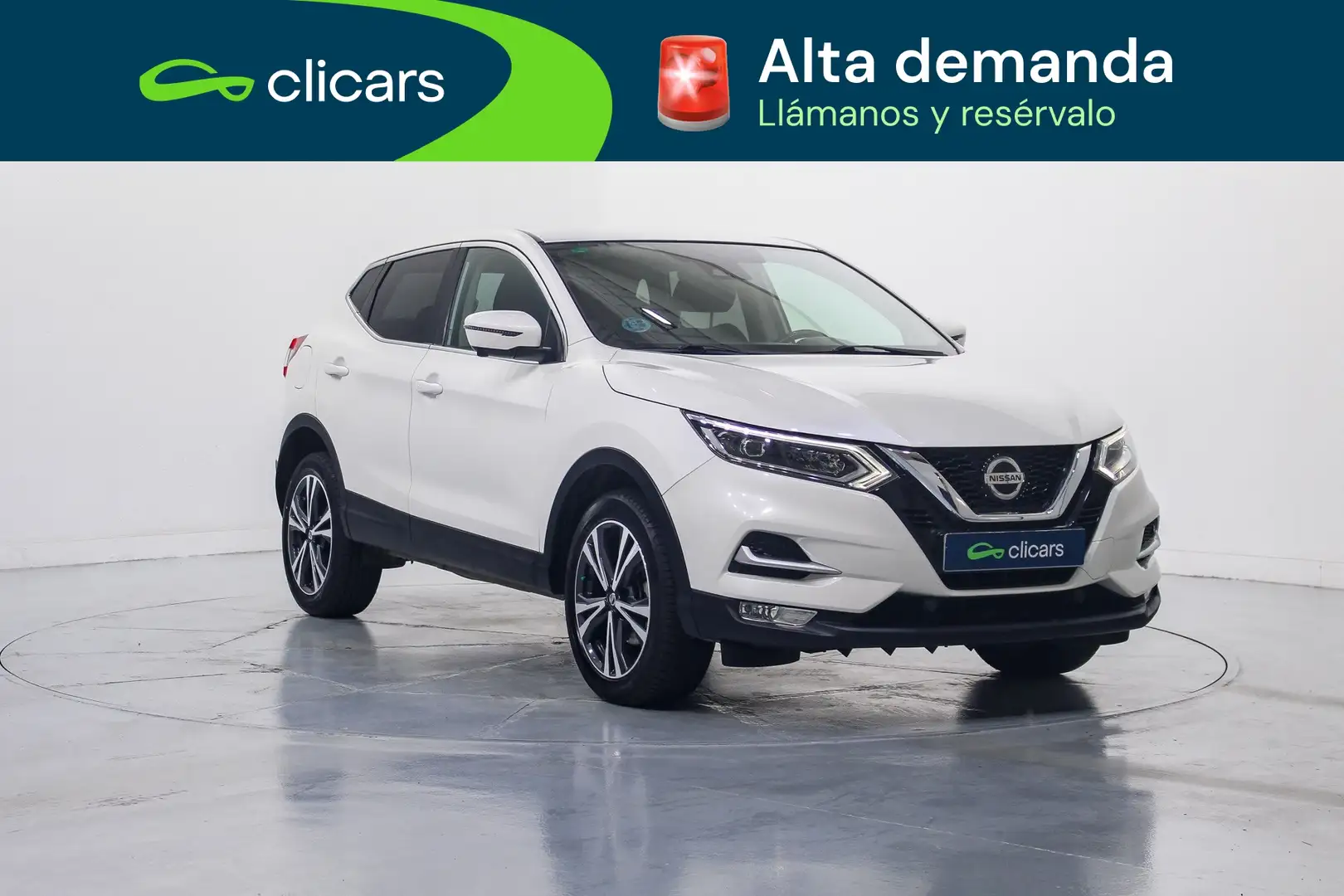 Nissan Qashqai 1.5dCi N-Connecta 4x2 85kW Blanco - 2
